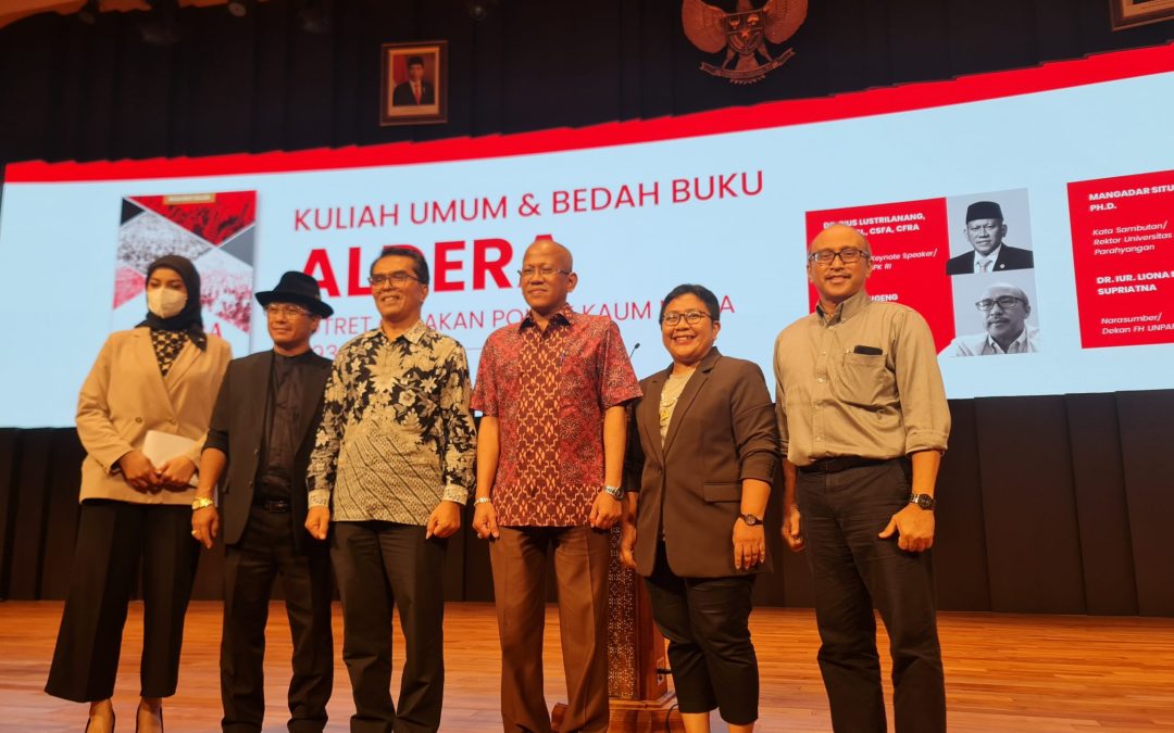 KULIAH UMUM & BEDAH BUKU “ALDERA: POTRET GERAKAN POLITIK KAUM MUDA 1993-1999”