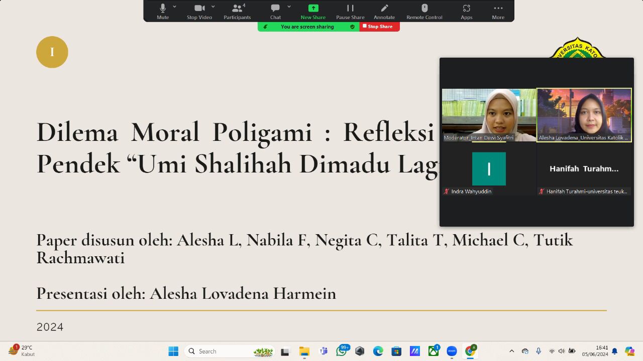 MAHASISWA ADMINISTRASI PUBLIK UNPAR UNJUK GIGI DI KONFERENSI NASIONAL UIN AR-RANIRY BANDA ACEH